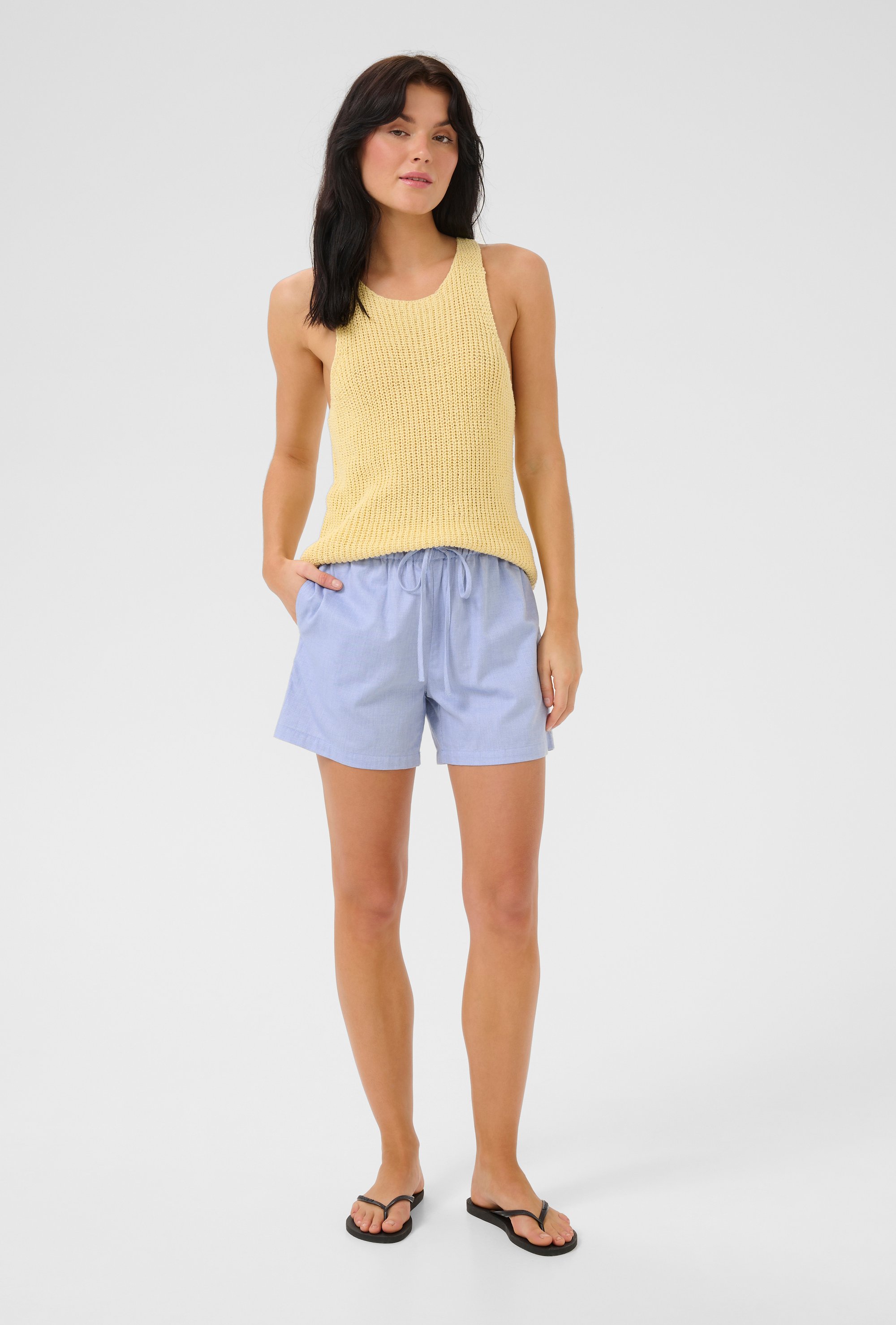 Thumbnail - Shorts Casual fit blue
