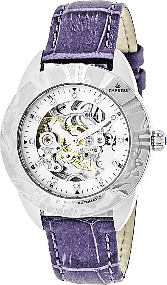 Empress Godiva Automatikuhr mit Lederarmband MOP