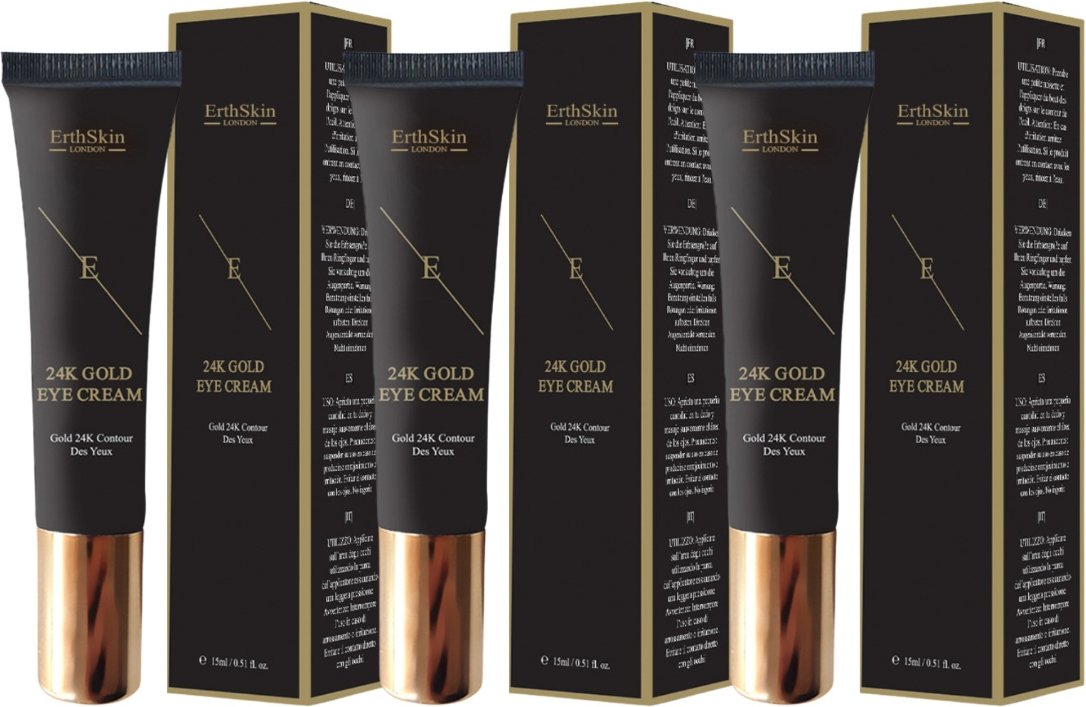 UNDER EYE CREAM 24K GOLD x 3