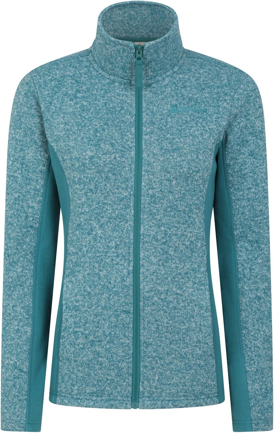 Mountain Warehouse Damen/Damen Idris Getäfelte Fleece Jacke (Teal)