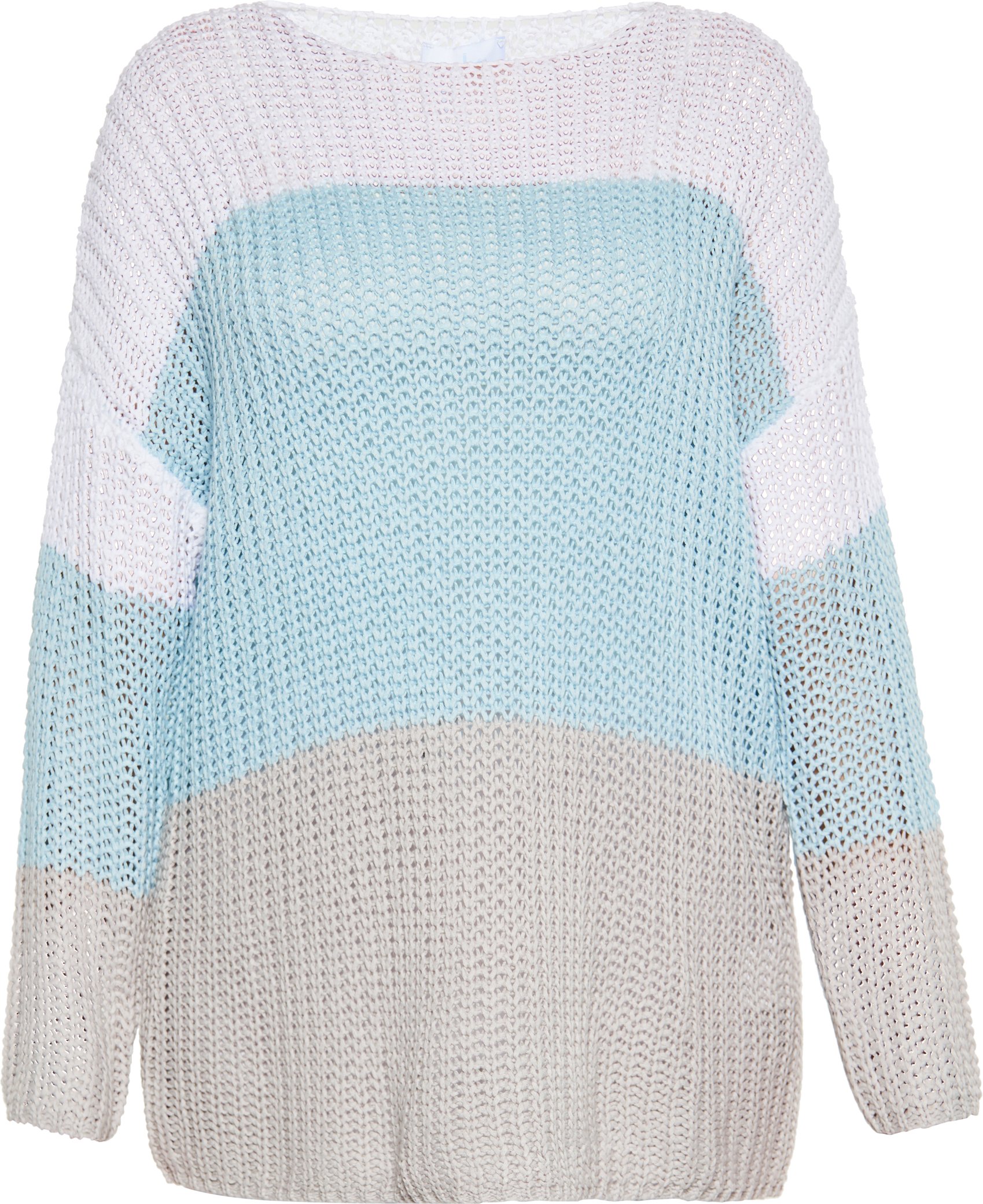 usha Zur Seite fahren Damen Weiss hellblau grau