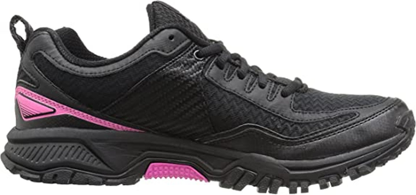 Reebok Ridgerider Trail 2.0 Laceup Black Synthetic Women Running Trainer BS8383