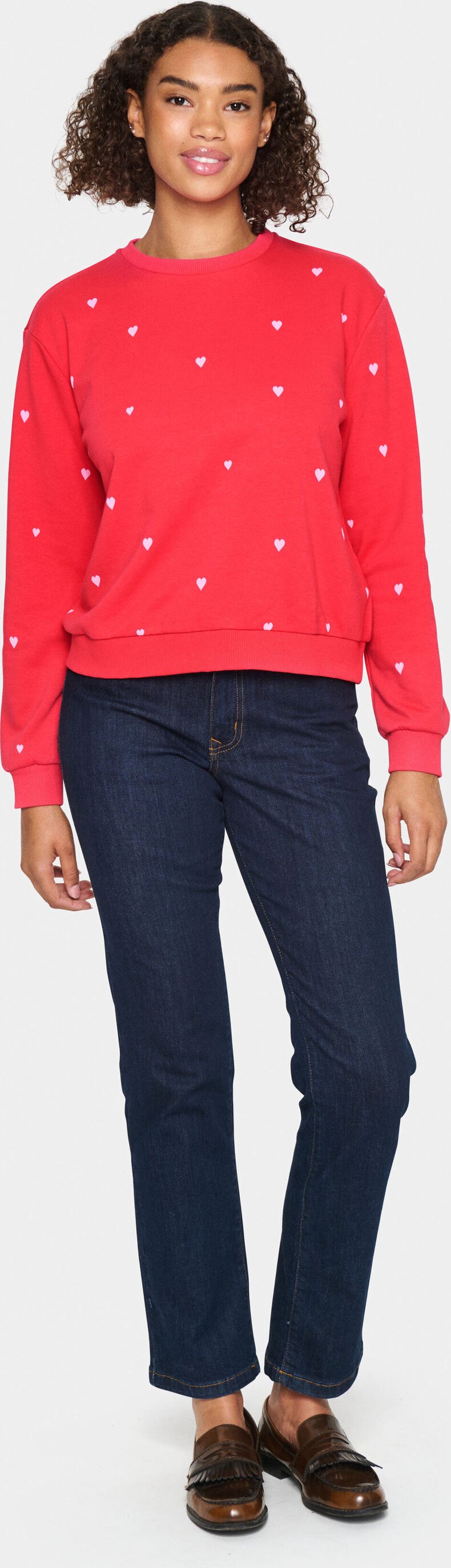 Sweatshirt Casual fit Viva Magenta Bonbon Harts red