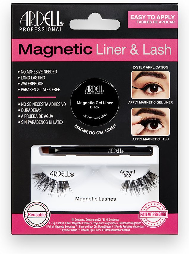 Magnetic Liner & Lash Accent Pestañas #002 + Gel Liner