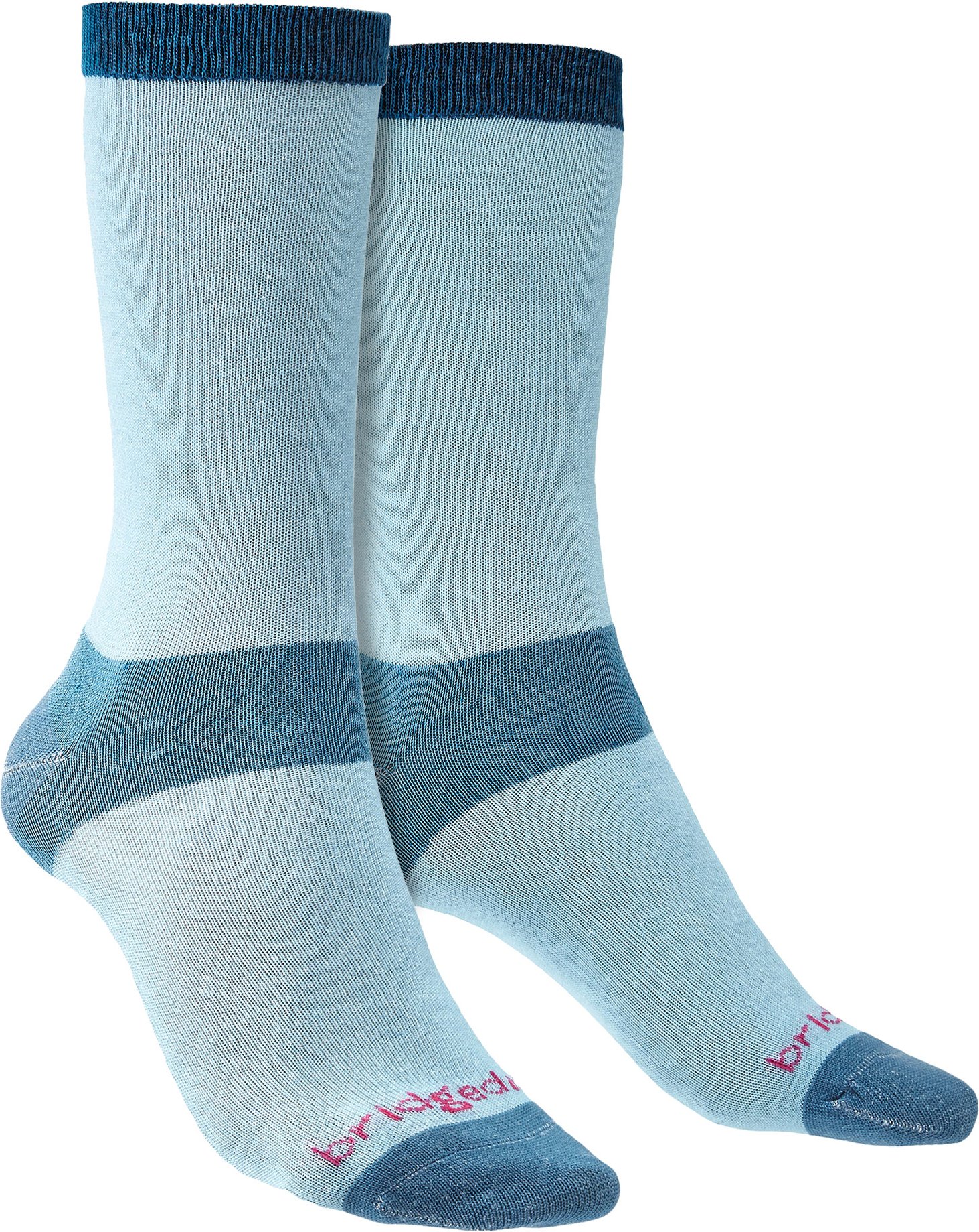 Bridgedale - 2er Pack Liner Base Layer Boot Socks - Sky