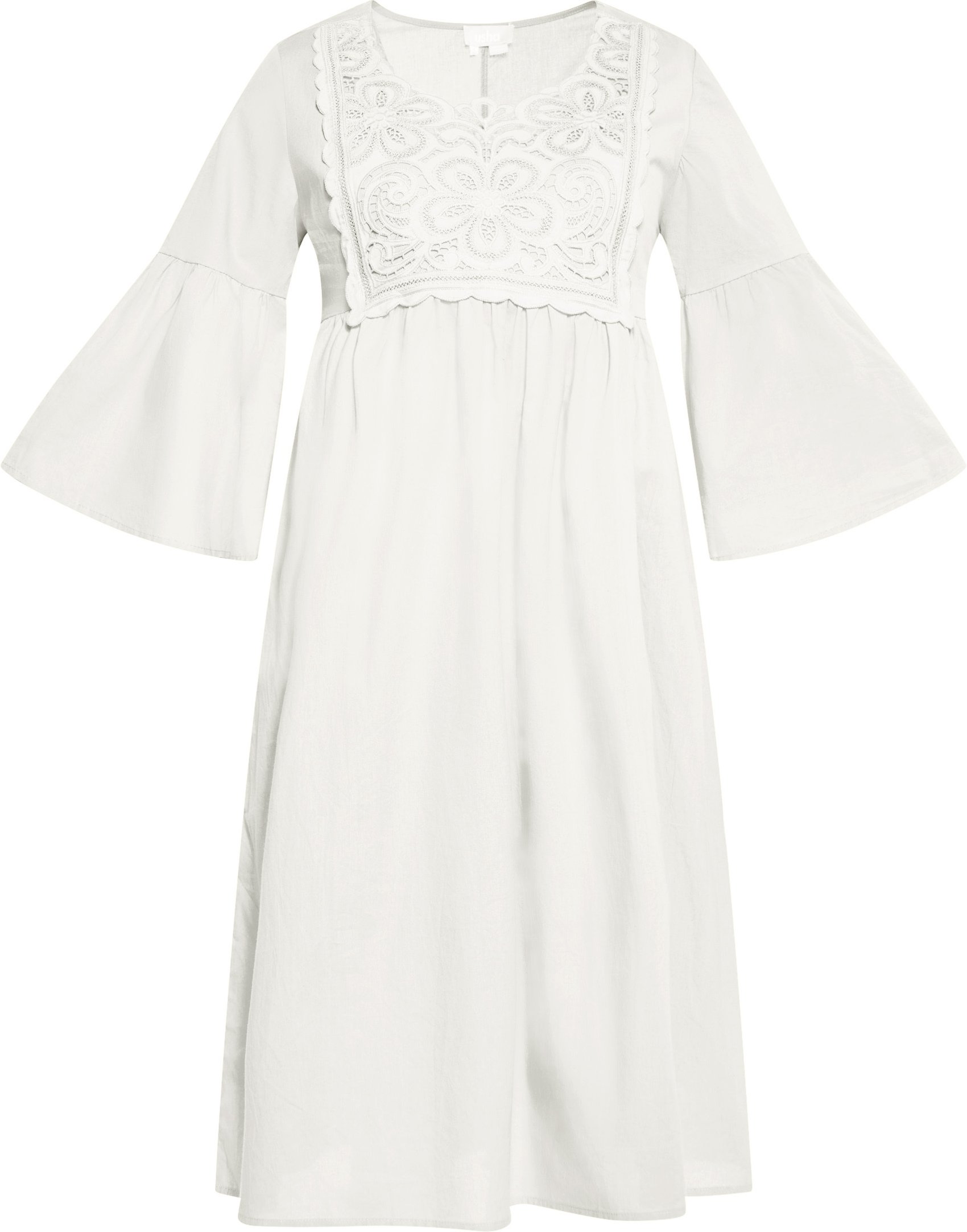 usha Kleid Damen weiss