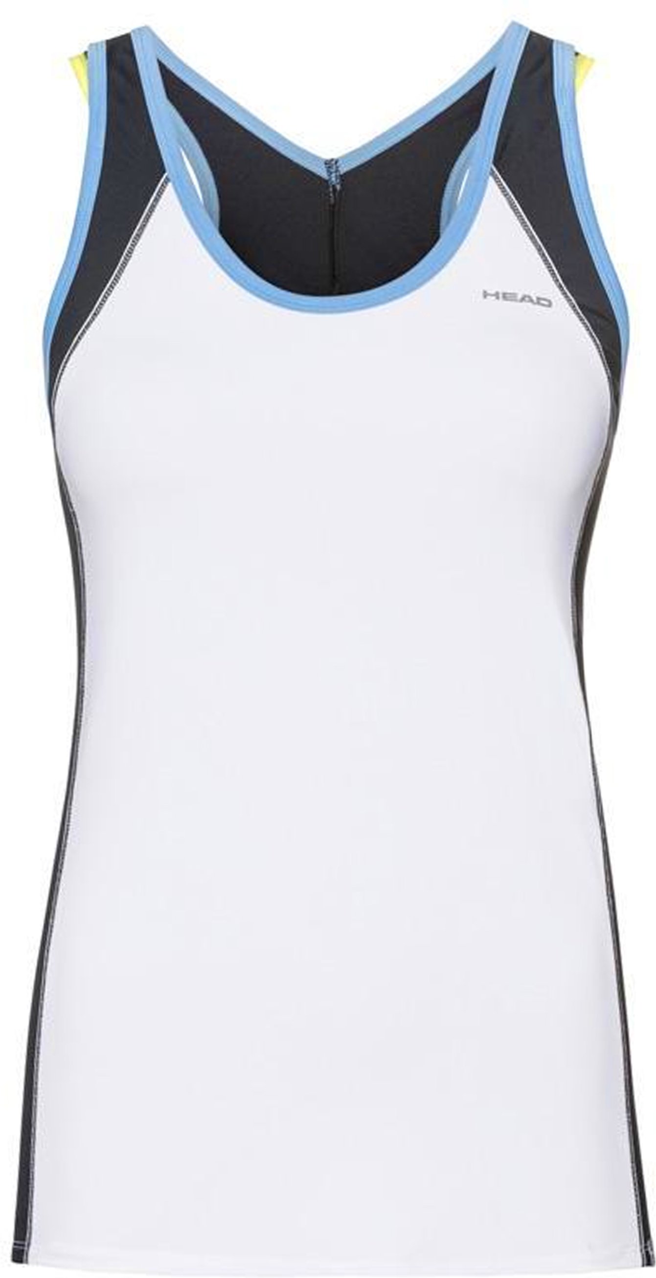 Head Talia Womens White Tennis Tank Top