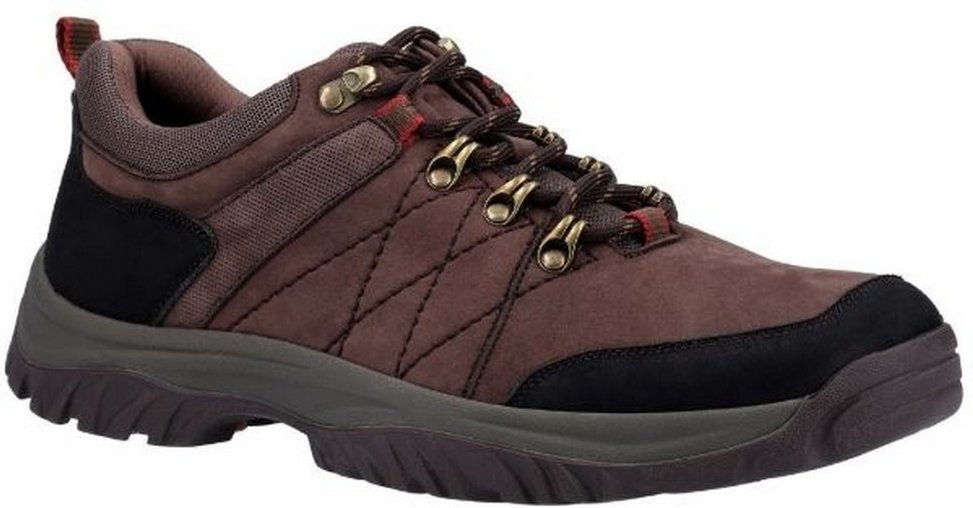 Cotswold Herren Toddington Schnürschuh aus Nubukleder (Braun)