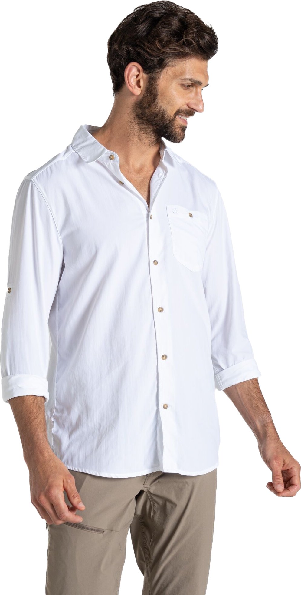 Craghoppers - "Nuoro II" Hemd für Herren (Weiß)