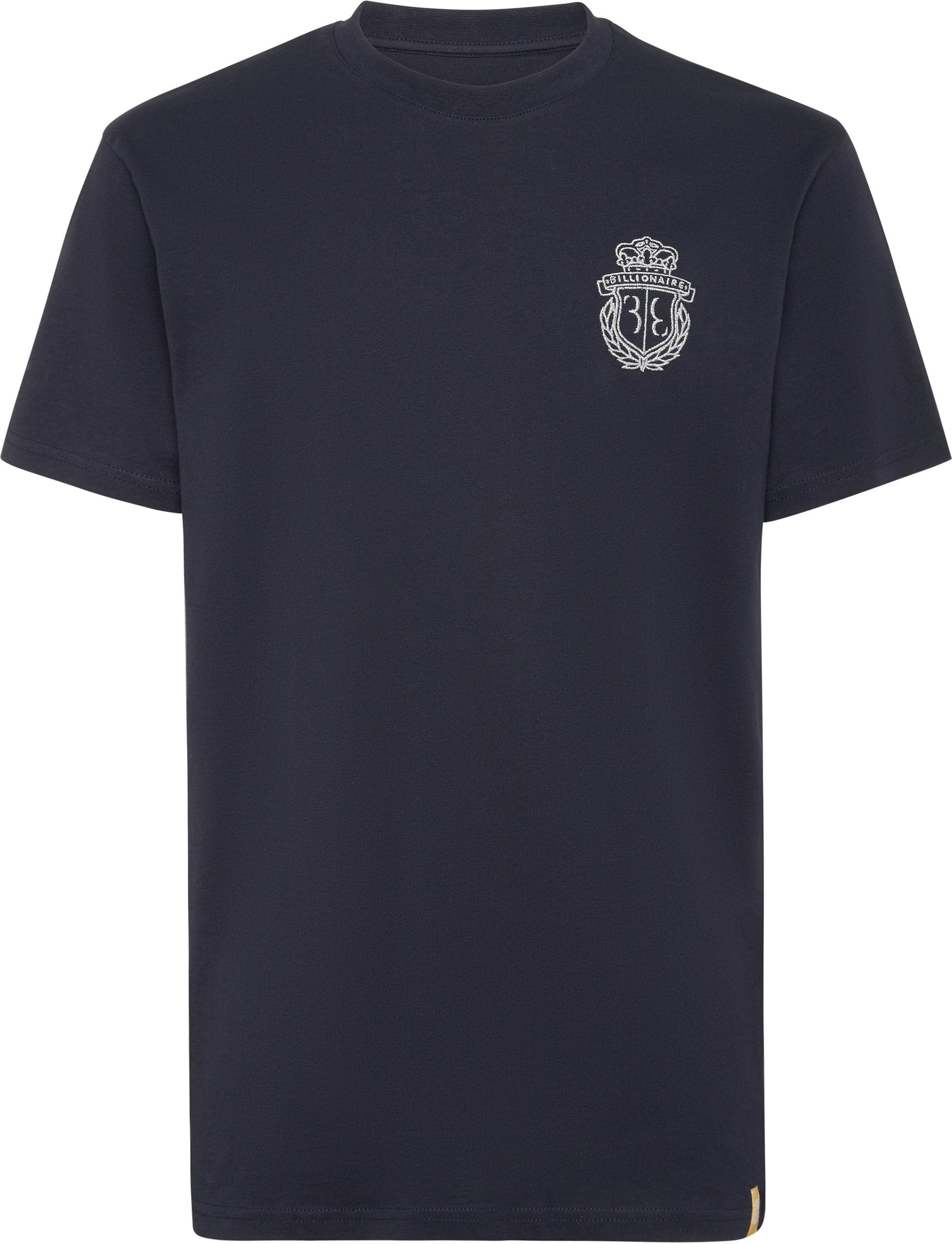Besticktes T-Shirt mit Rundhalsausschnitt Wappen