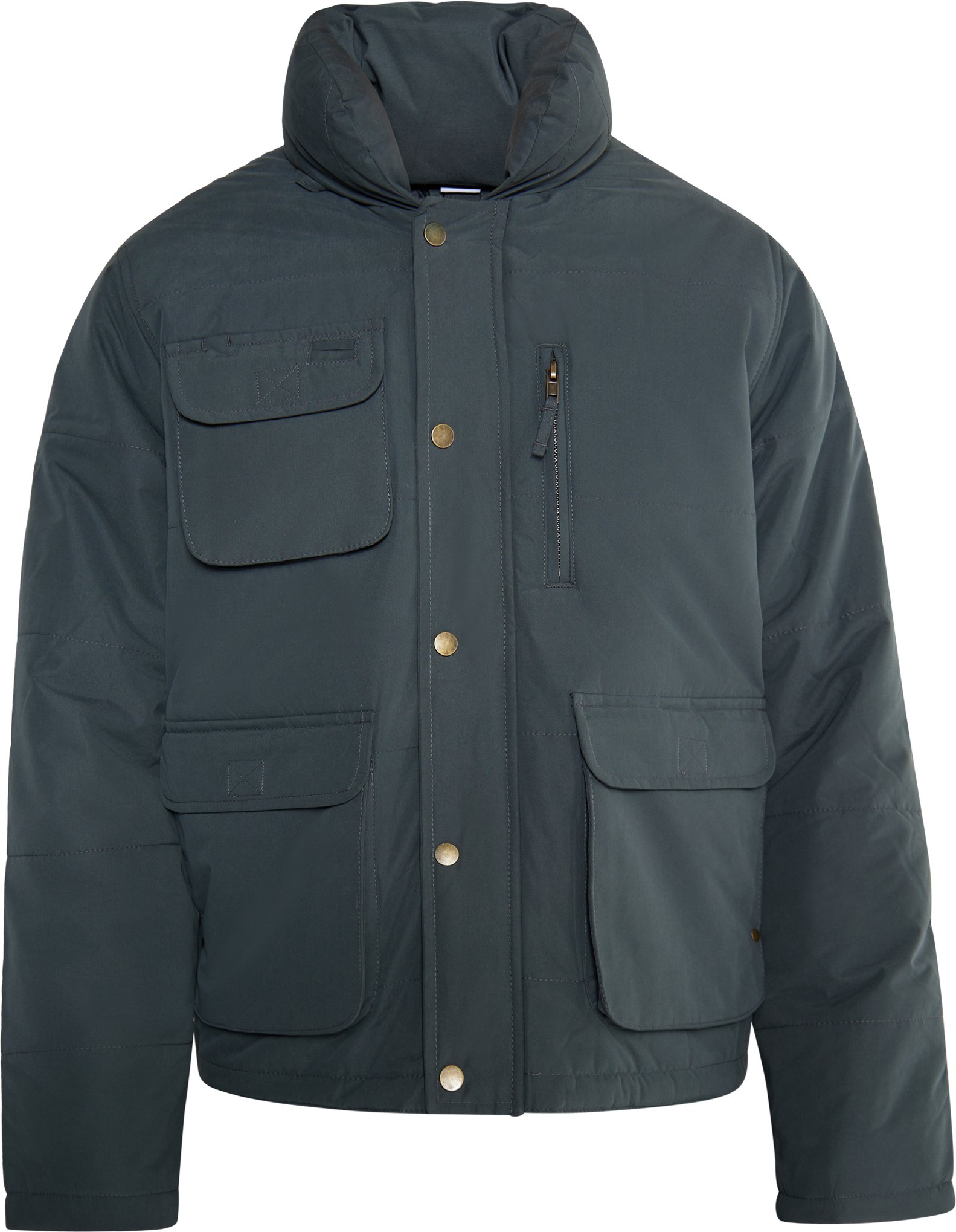 Mo Wattierter Blouson Herren Holzkohle