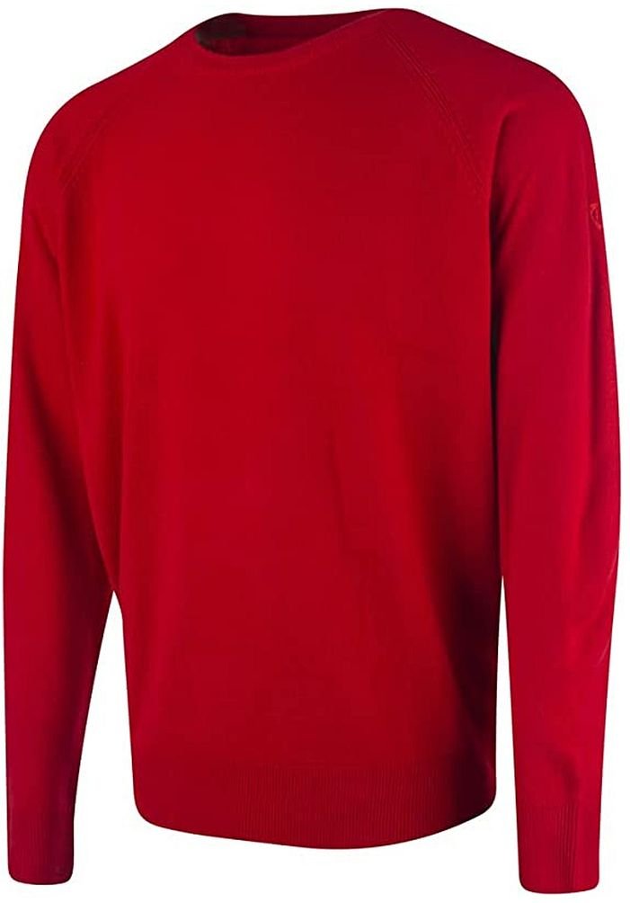 Insel Green Raglan Herren Red Golf Pullover