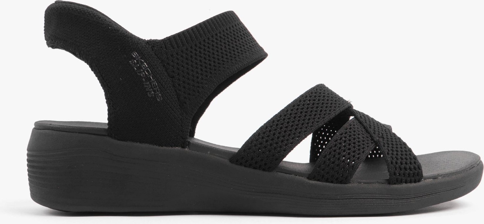 Skechers Arya - Cooling Off Damen Sandalen Schwarz