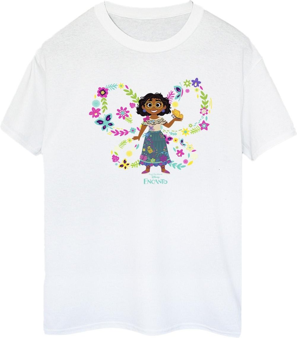Disney - "Encanto Mirabel Butterfly" T-Shirt für Damen (Weiß)