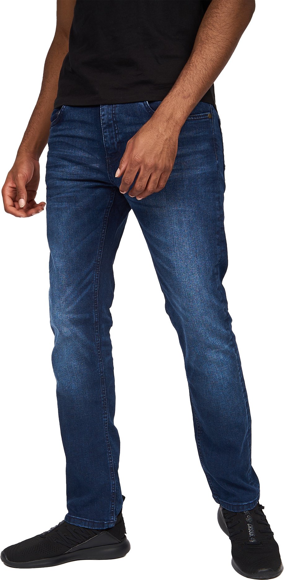 Crosshatch - "Svelte" Jeans für Herren (Dunkle Waschung)