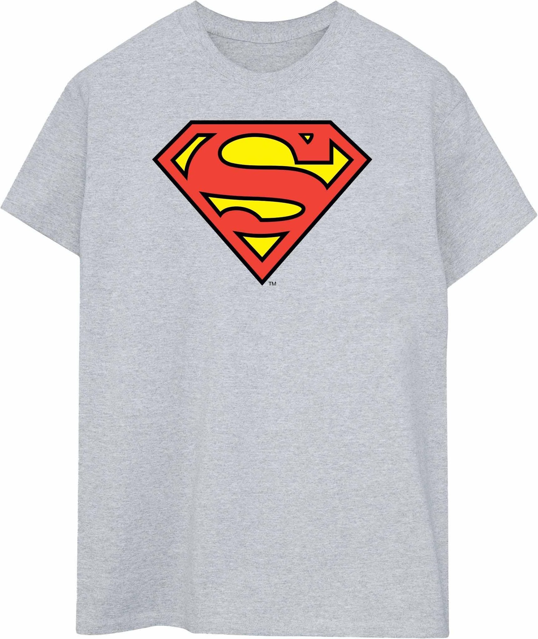 DC Comics - T-Shirt für Damen (Grau)