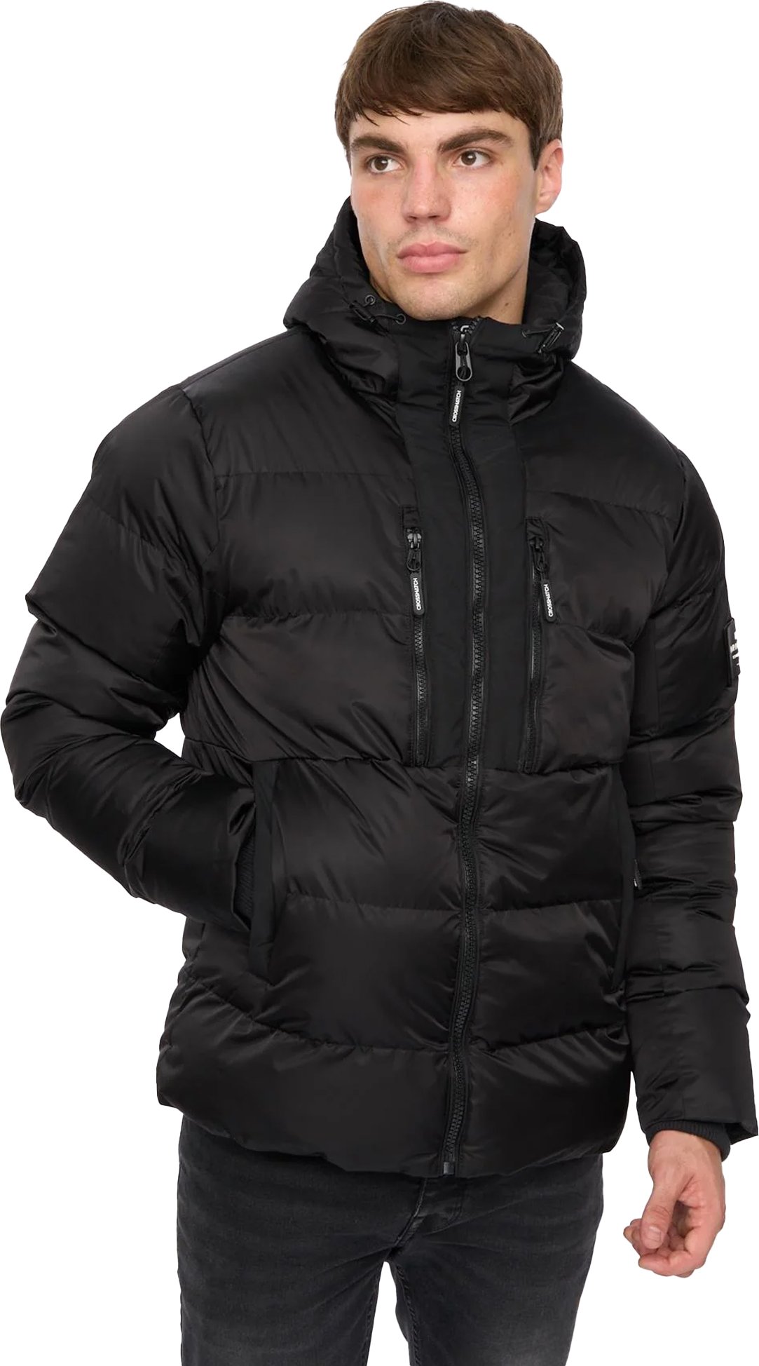 Crosshatch - "Chimmax" Jacke für Herren (Schwarz)
