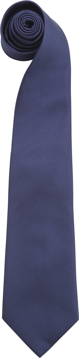 Premier Mens Fashion "Colours" Arbeit Clip auf Krawatte (2er-Pack) (Marine)