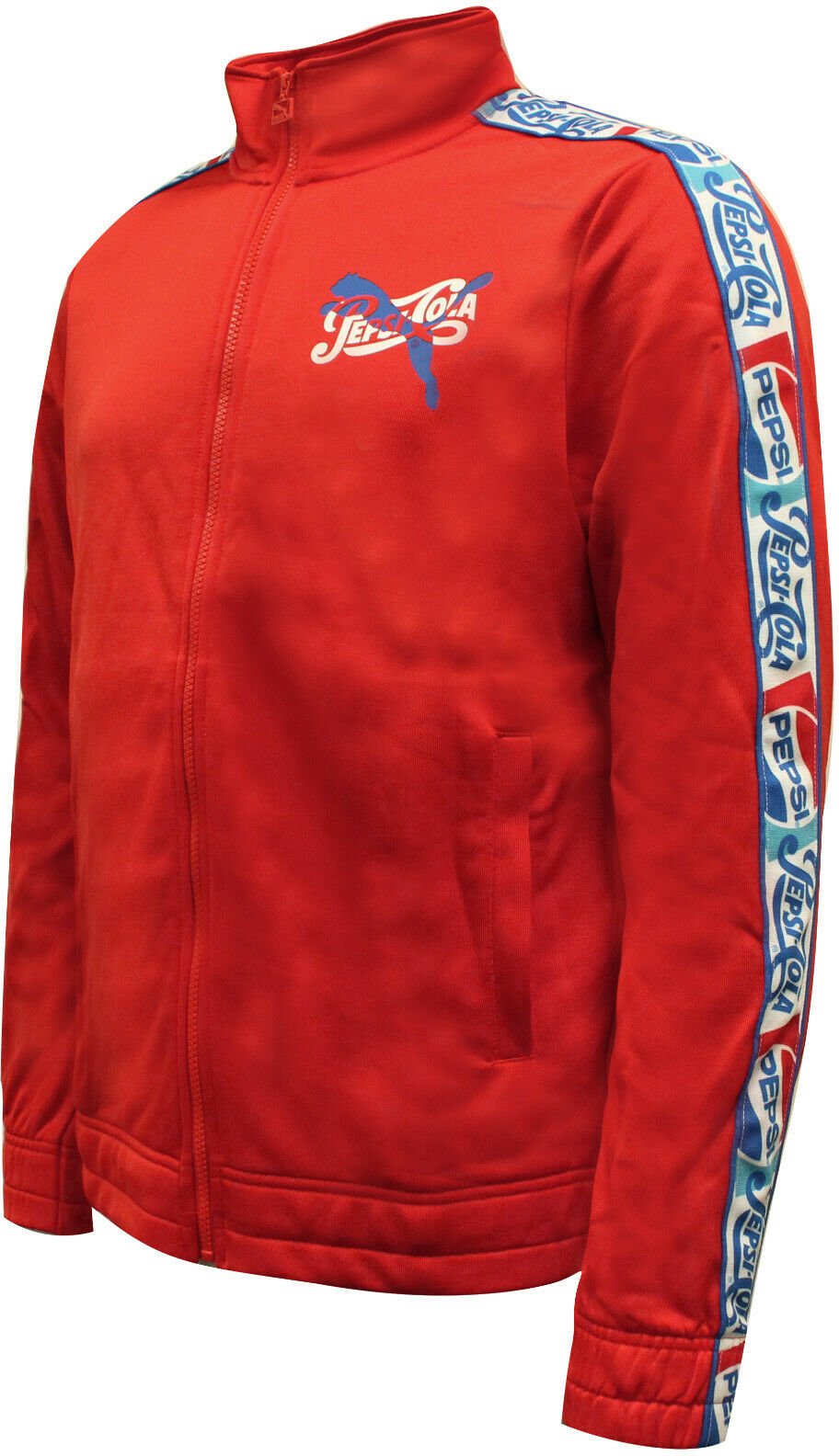 Puma Pepsi x Langschläuche Herren -Trackjacke rot 579268 02 A47E