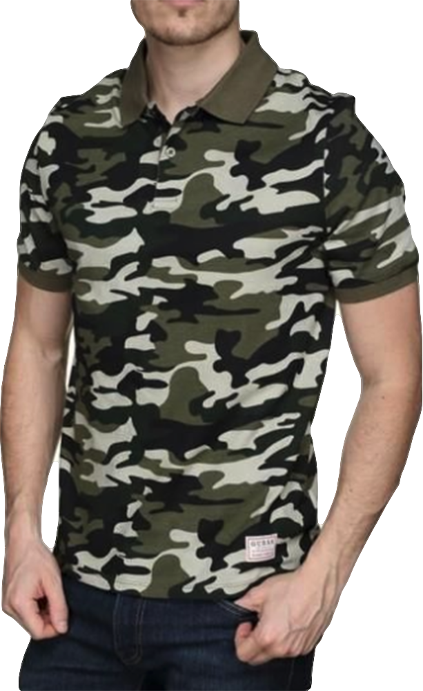 Polo Guess Homme Dylan Kurzarm-Polo