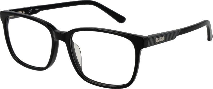 Schwarze Celluloseacetatbrille (Rahmen)