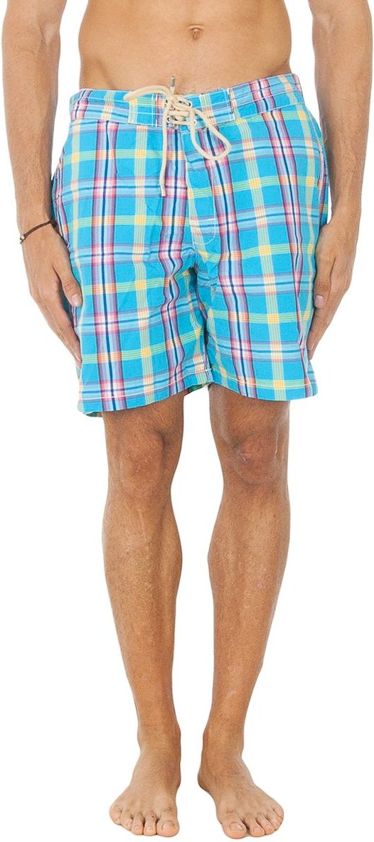 Bermuda-Badeanzug für Männer mit Klettverschluss und Schnürsenkeln HM800029