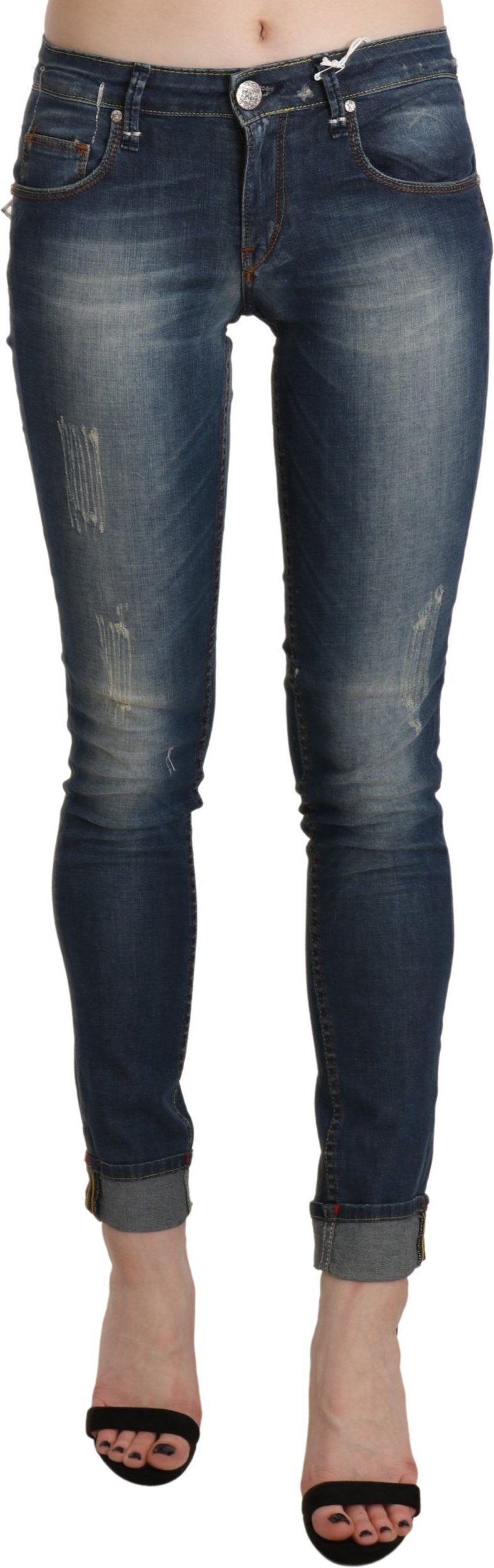 Abgetragenen Skinny Jeans Pan71223