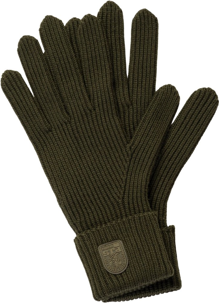 Parajumpers Einfache Handschuhe Tiefmoos