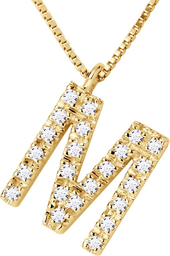 DIADEMA - Halskette mit Diamanten - M - Gelbgold - Chaine Véntienne