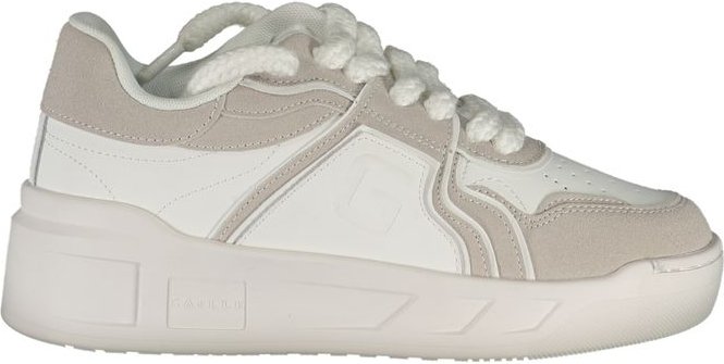 Gaelle Paris Bianco Polyurethan Damen Sneaker