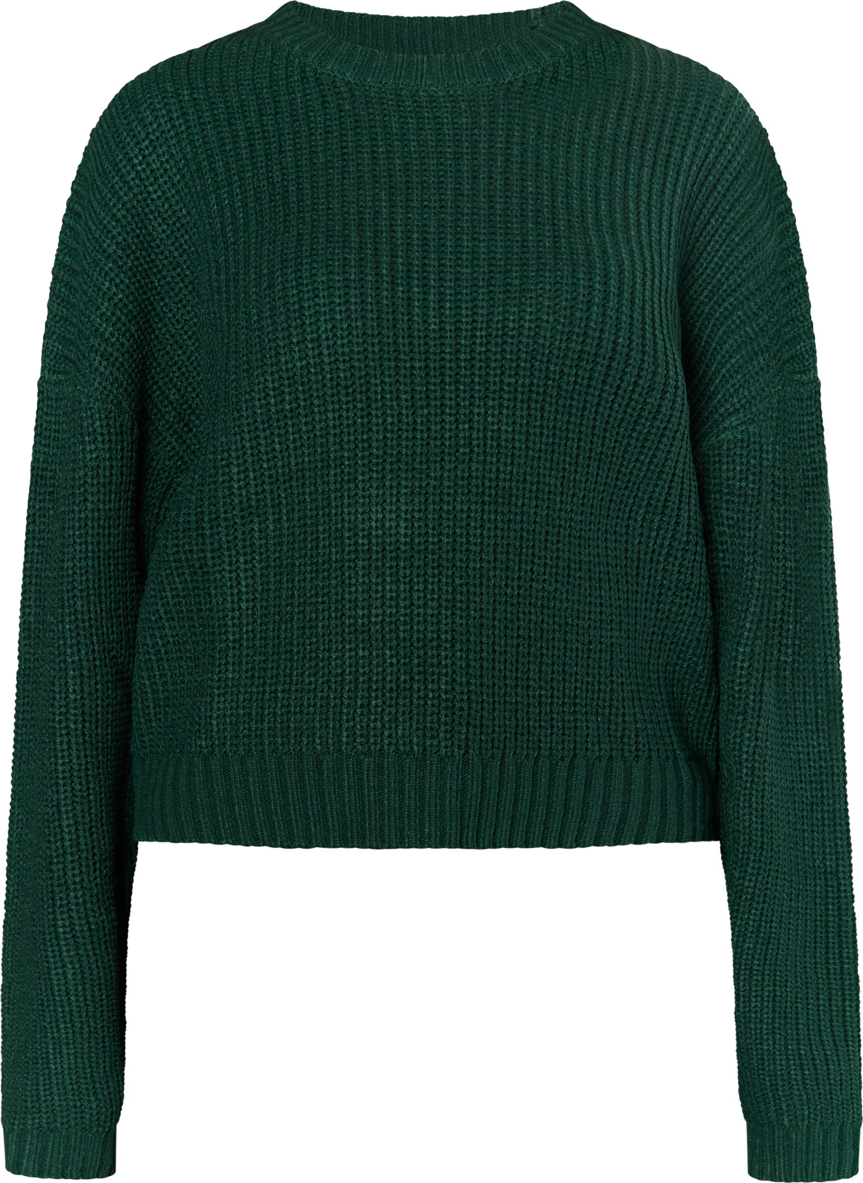 Mymo Strickpullover Damen dunkelgrün