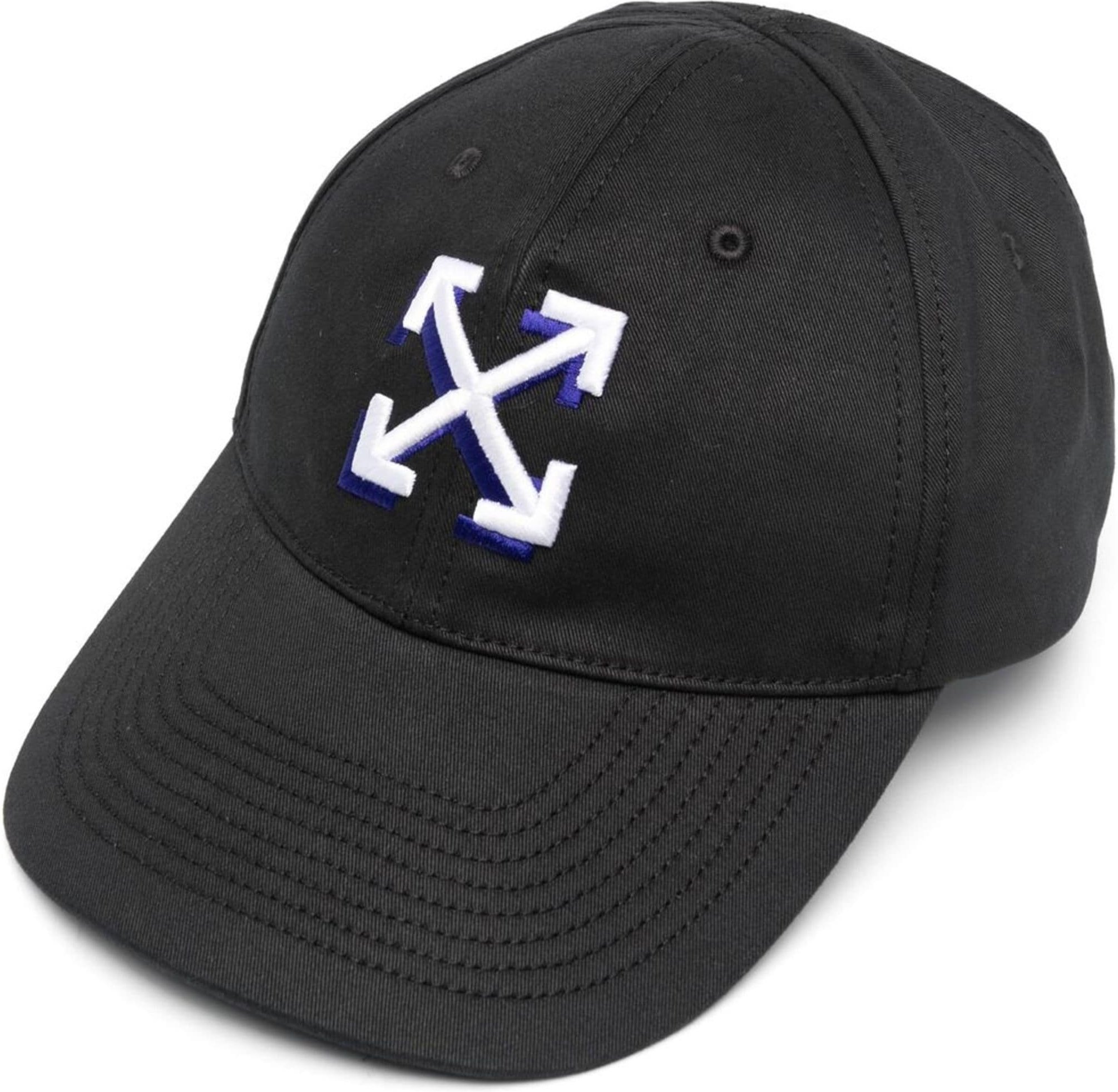Off-White Arrow Baseballkappe in Schwarz