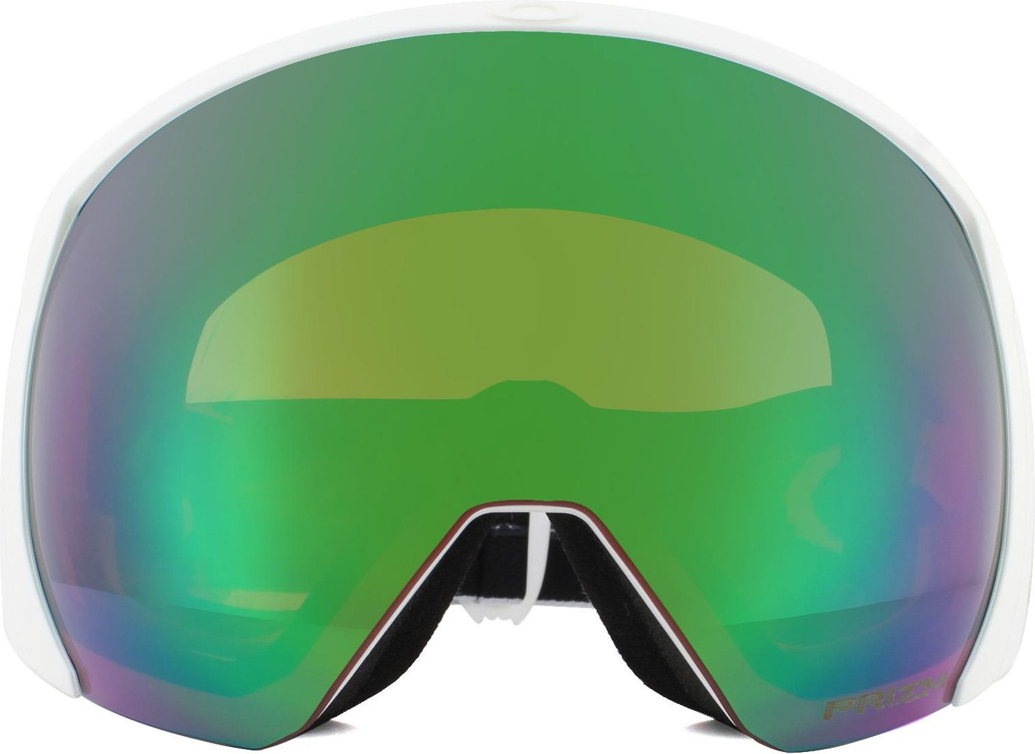 Oakley Ski-Goggles Flight Path XL OO7110-10 Mattweiß Prizm Snow Jade Iridium