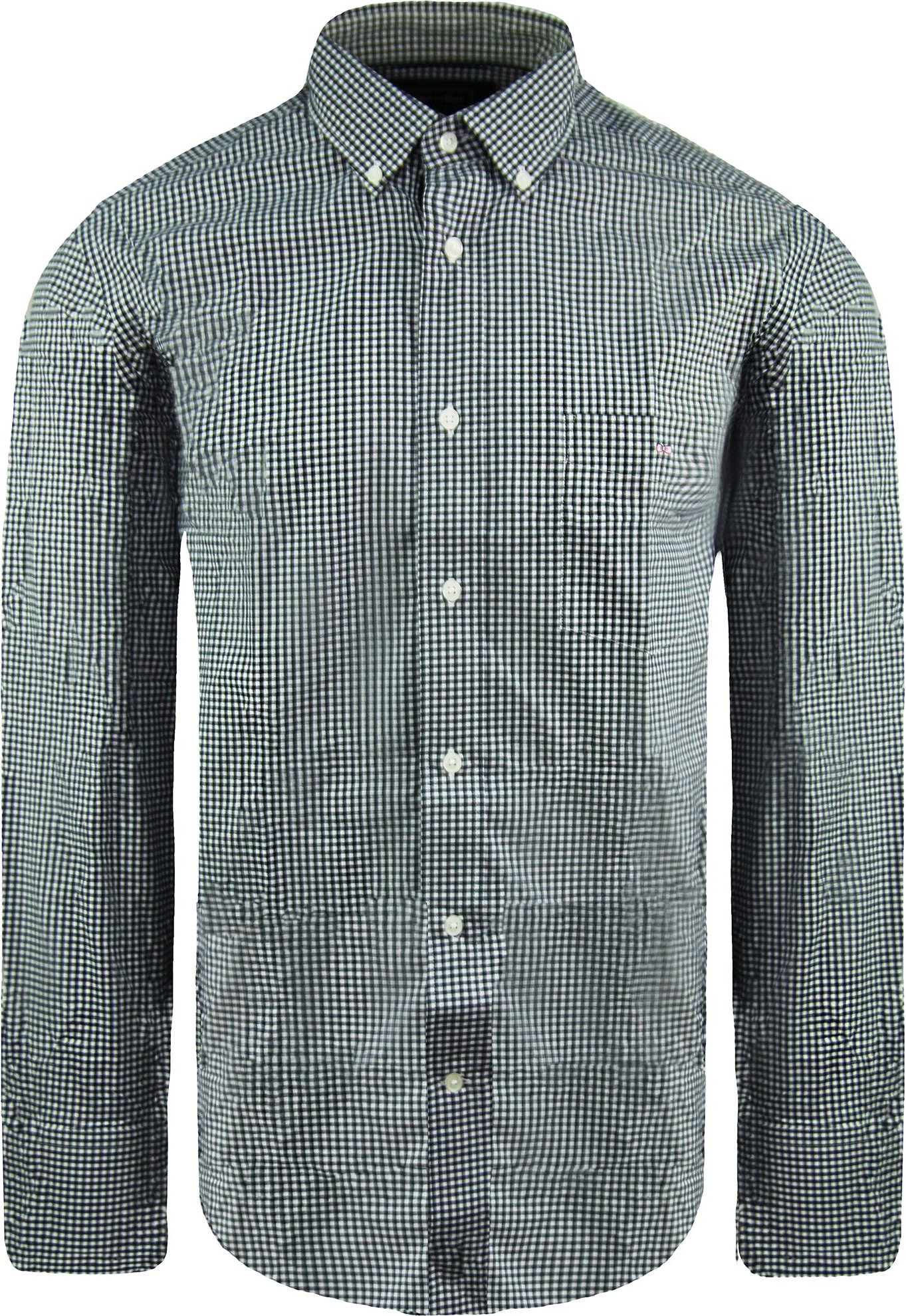 Eden Park Regular Herren Oxford-Hemd in Marineblau/Weiß