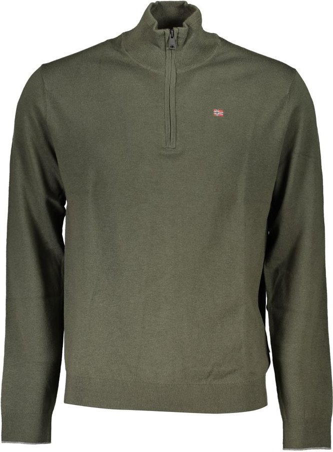 Halbzip Pullover gestrickter Stil