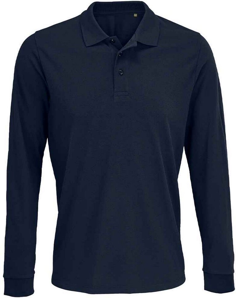 SOLS Unisex Adult Prime Pique Langarm-Poloshirt (French Navy)