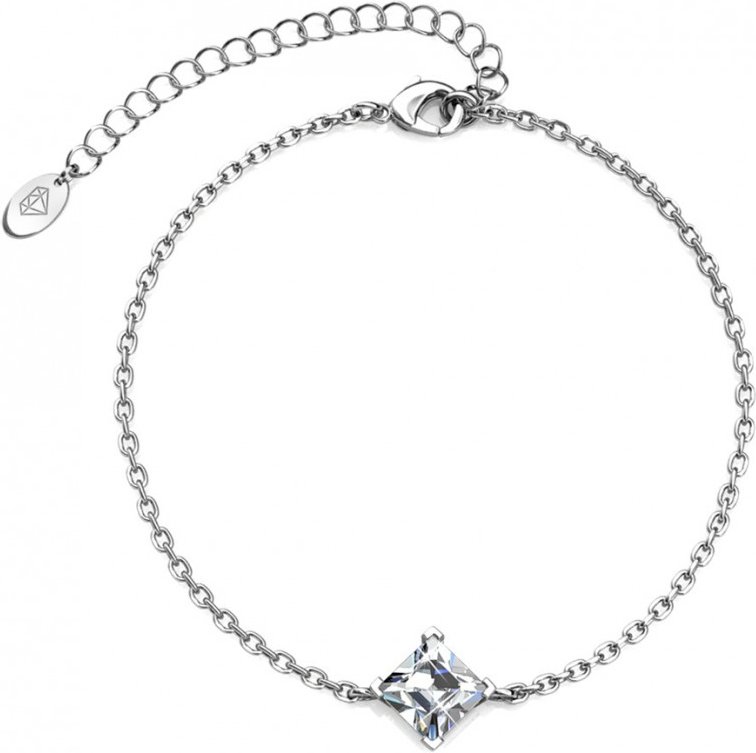 Calle Armband - Silber und Kristall