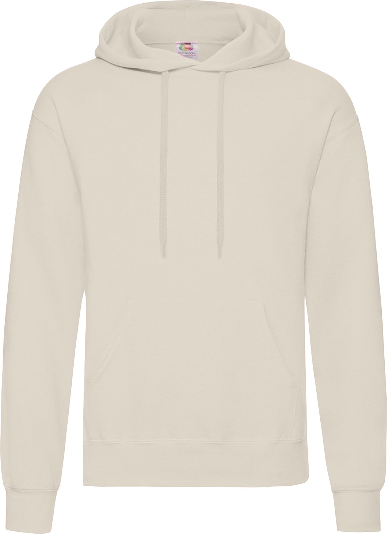 Fruit Of The Loom Herren Sweatshirt mit Kapuze / Hoodie (Natural)