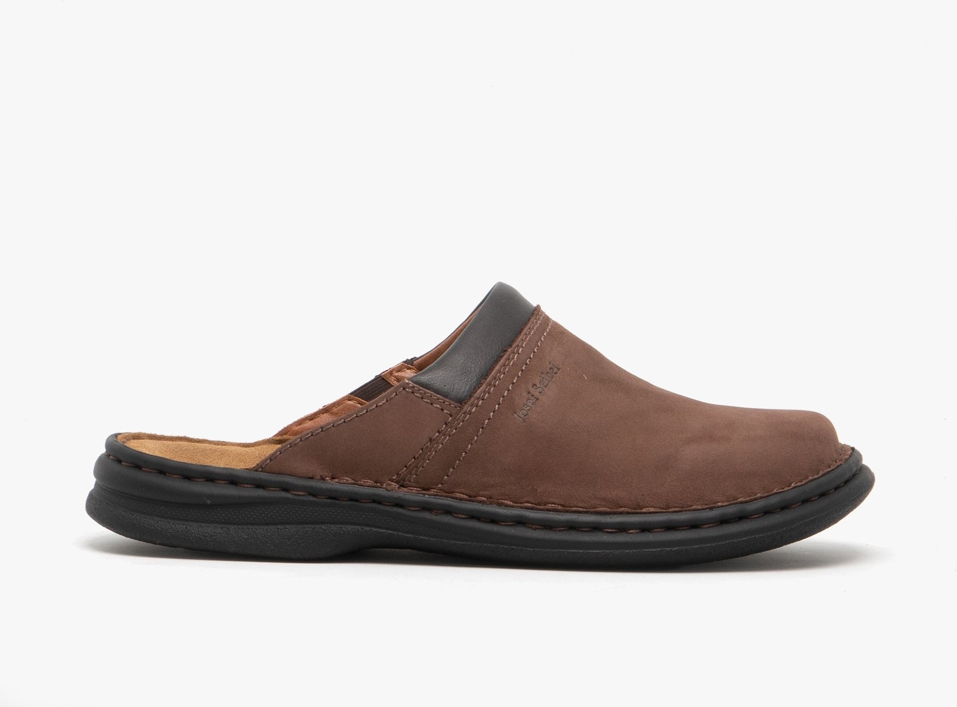 MAX Herren Nubukleder Clogs Brasil