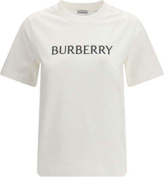 Burberry Weißes Baumwoll-T-Shirt