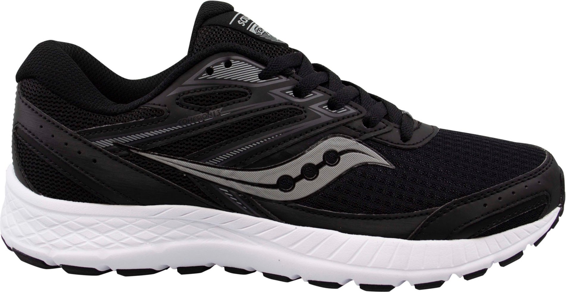 Saucony Kohäsion 13 Herrenschwarze Trainer