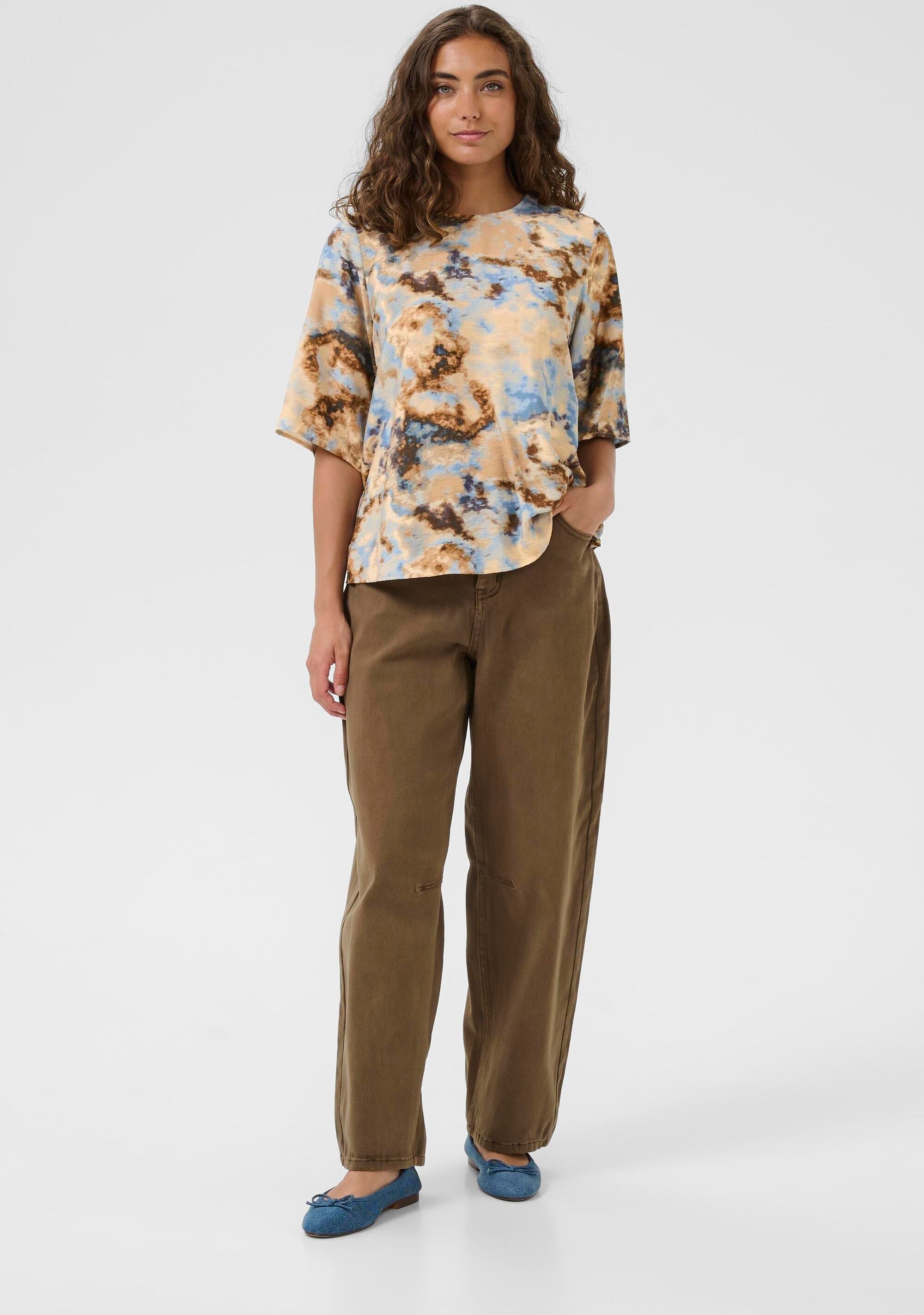 Kurzarm-Bluse CUhizzy Kurzarm-Bluse Relaxed fit