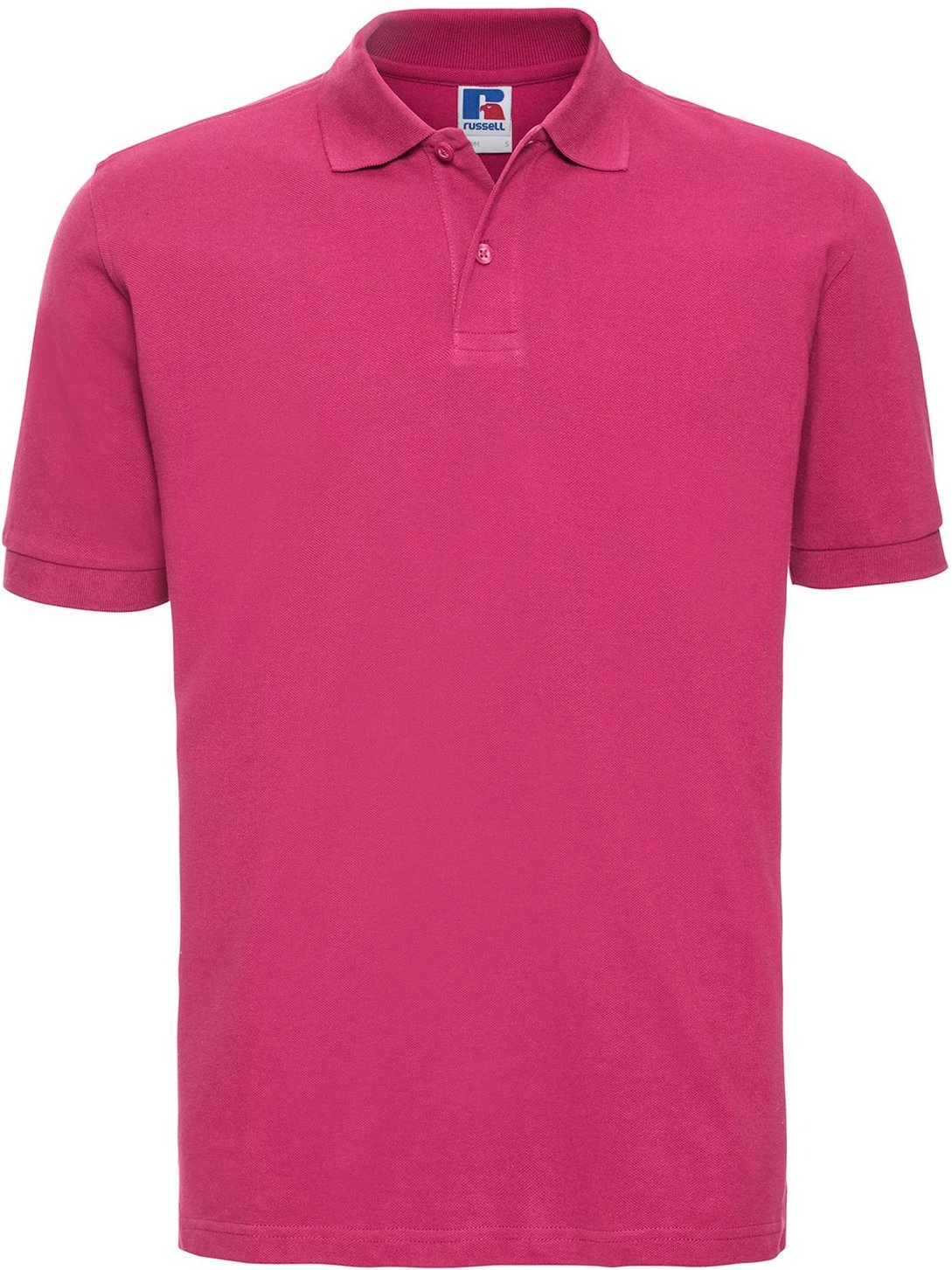 Russell - "Classic" Poloshirt für Herren (Fuchsie)