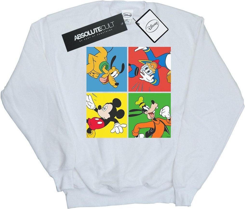 Disney - "Mickey Mouse Friends" Sweatshirt für Herren (Weiß)