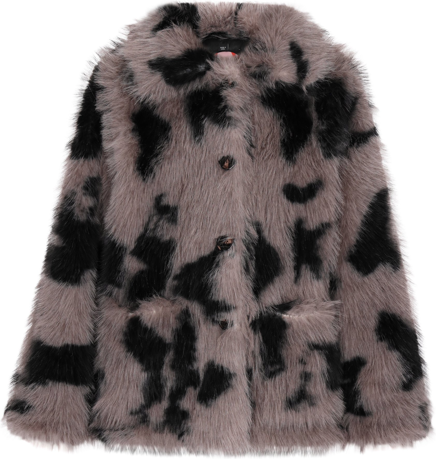 Mymo Jacke Damen grau/schwarz