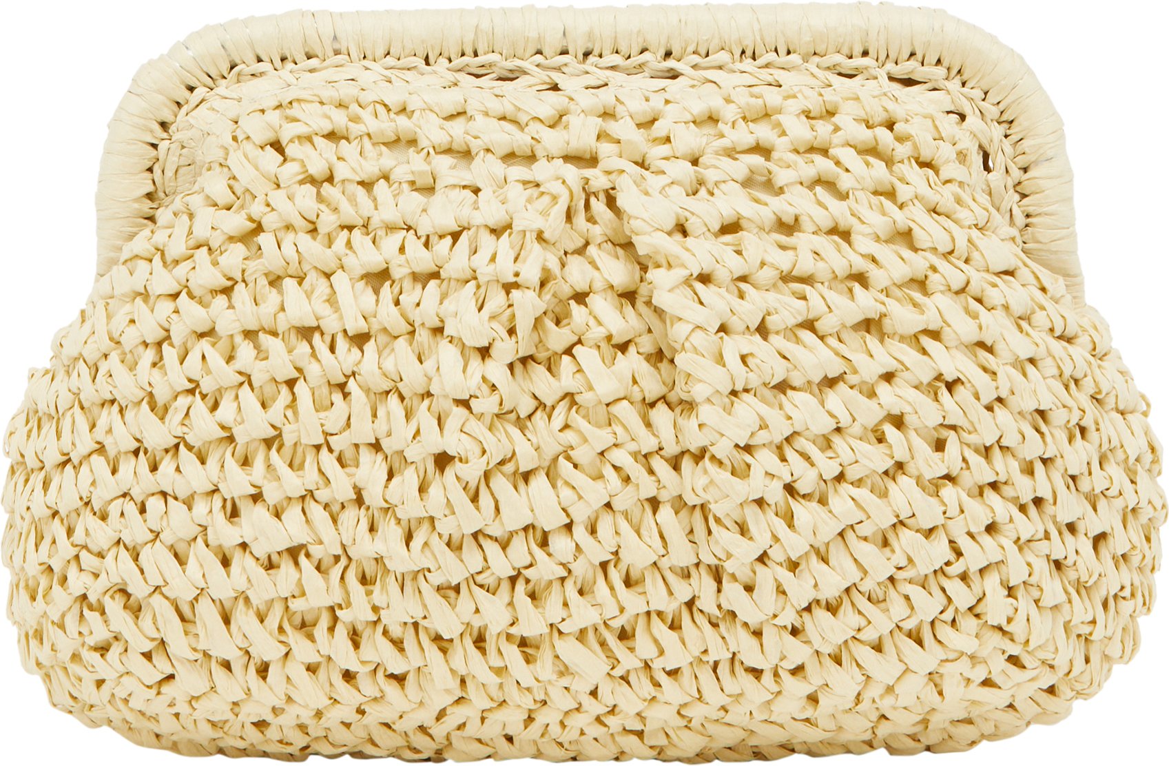 IZIA Kupplung Kupplung Frauen cremefarben