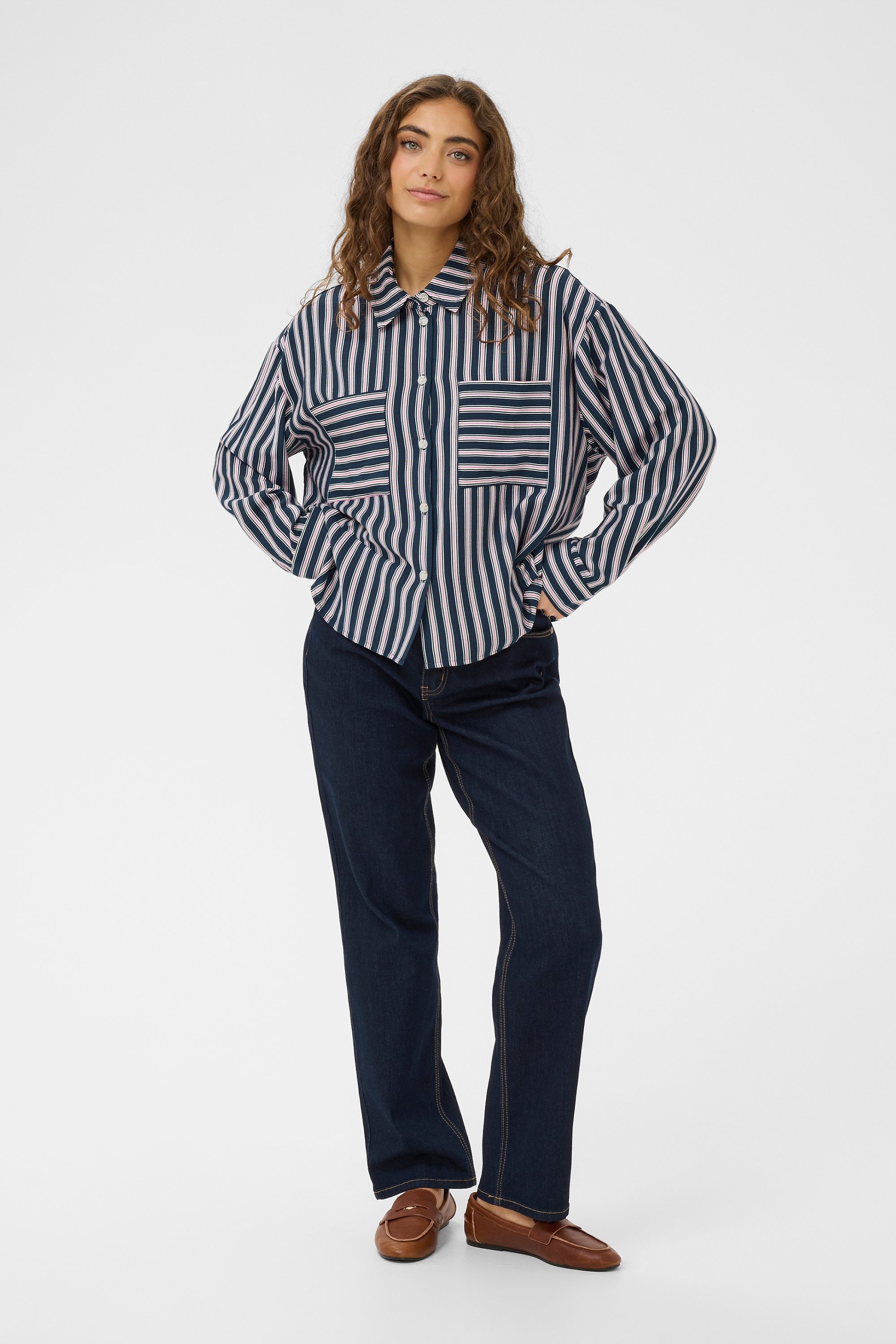 Langarm-Hemd CUantomine Langarm-Hemd Casual fit