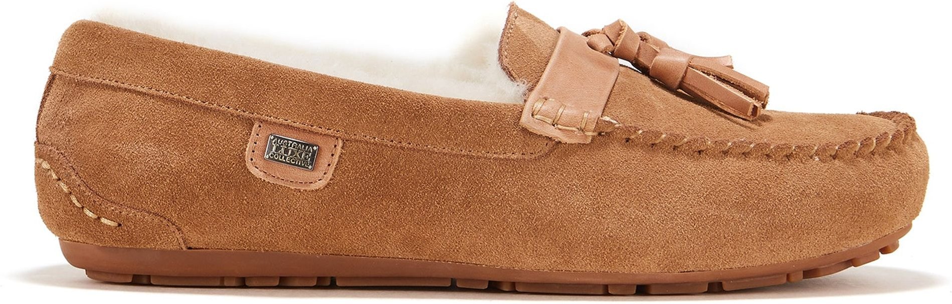 Hamilton Hausschuhe für Herren in Kastanienbraun