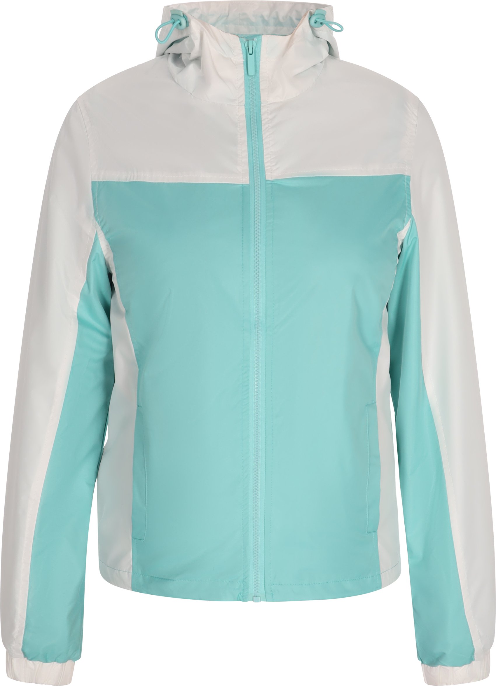 Mymo Jacke Frauen Türkis Weiss