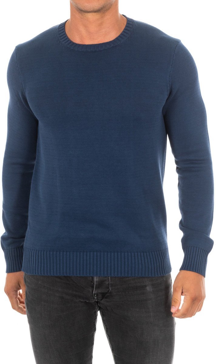Langarm-Pullover mit Rundhalsausschnitt für Herren HM701752